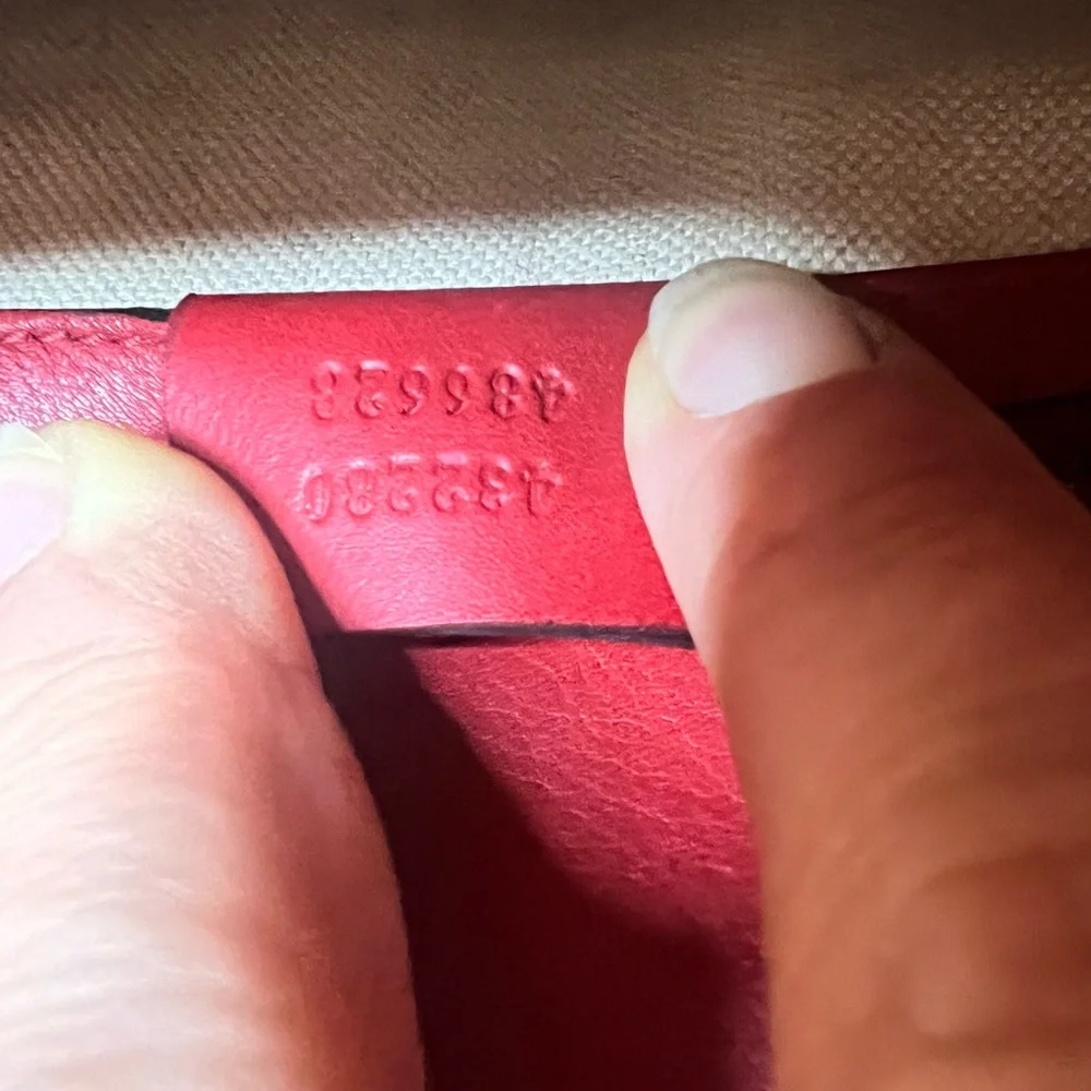 Gucci Red Embellished Shoulder‎ Bag